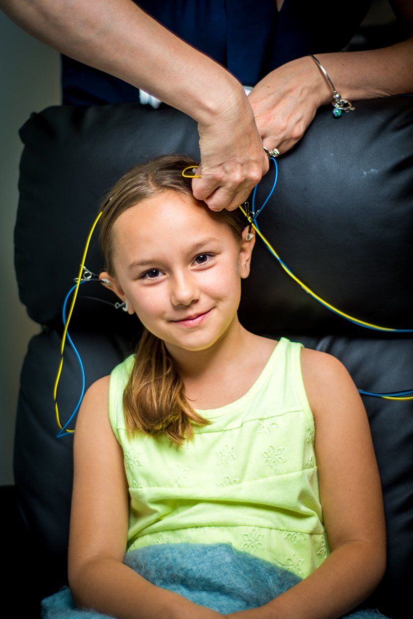 séance de neurofeedback pour enfant réalisée par capucine de villartay à asnières sur seine